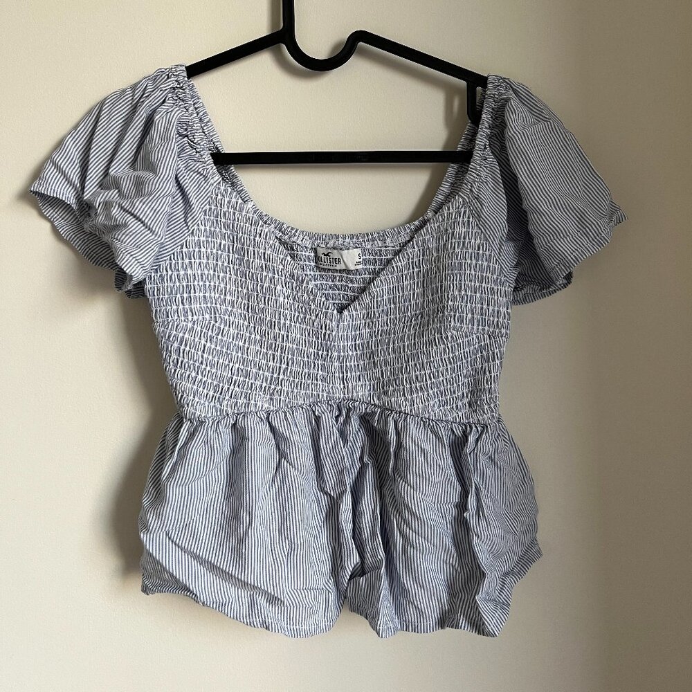 Hollister Co. Women's Blue Blouse